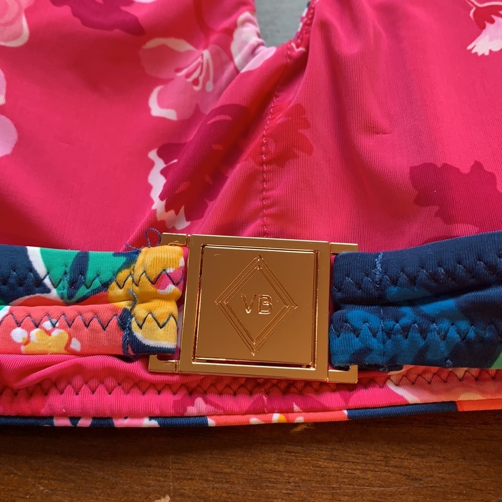 NWT Vera Bradley Sea & Tea Santiago‎ Halter Top - Picture 9 of 11